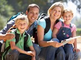 Young family hiking; Family Estate Planning